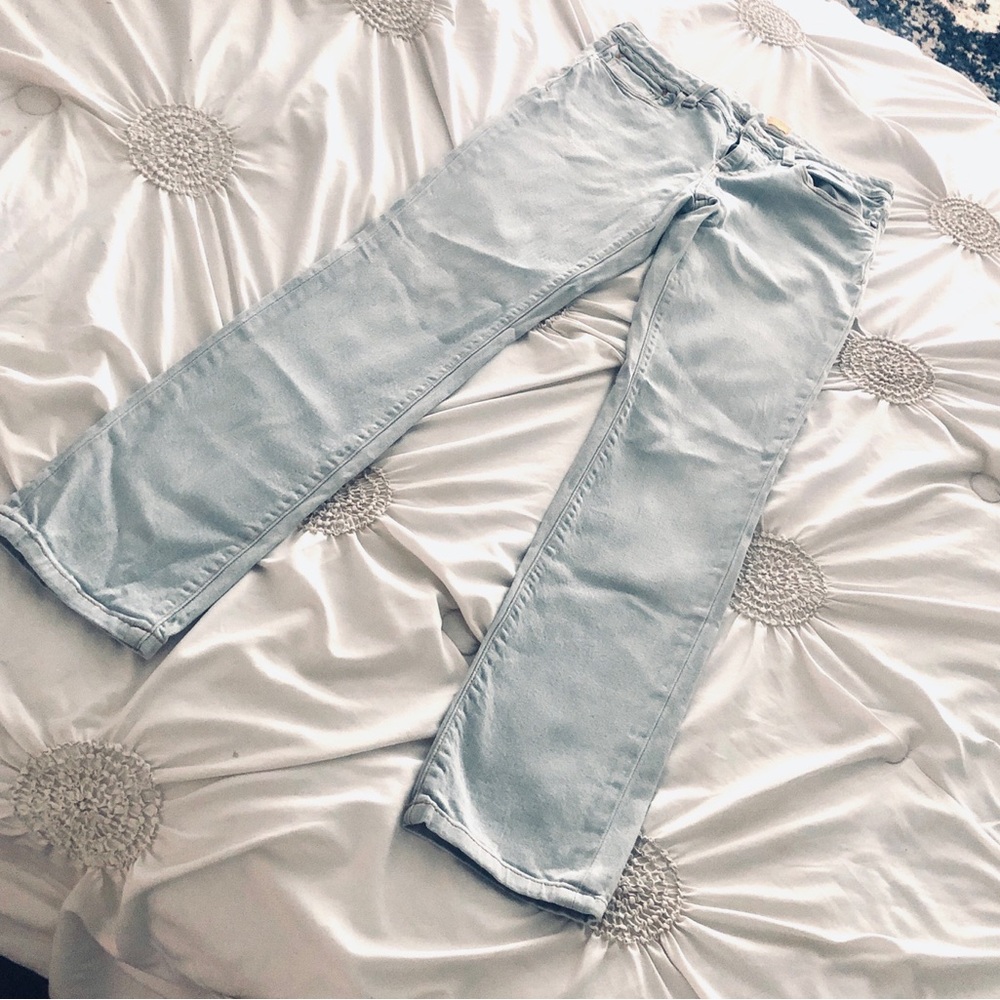 Pilcro and the Letterpress light blue Straight Leg Jeans - Picture 2 of 7
